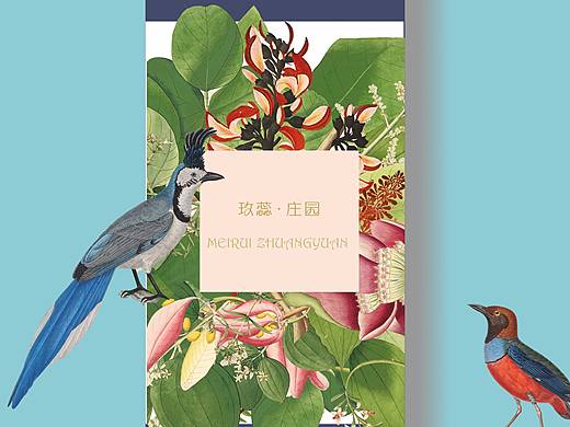 英式花鸟（香薰、花茶）