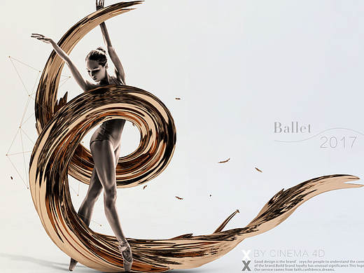 C4D风格招贴练手