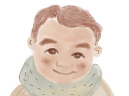 A CUTE LITTLE BOY