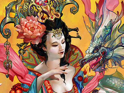 陈惟的中国题材绘画