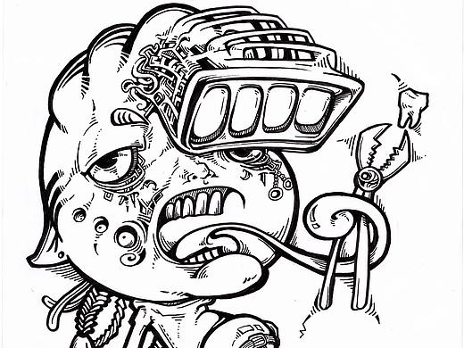 笔下涂鸦All eyes on me！