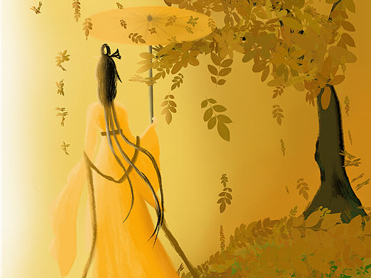 节气系列之秋来了（个人主页-ZNTk5NTUwNDg=） - 商业插画 - 站酷设计师此日晴原创素材 - 站酷ZCOOL