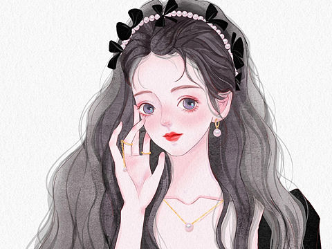 富家千金（个人主页-ZNjEwMTk2MDg=） - 创作习作 - 站酷设计师糖葫芦栗子原创素材 - 站酷ZCOOL