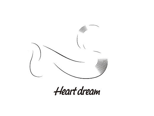 “心梦想”logo设计（个人主页-ZMjE3MTYzMTI=） - Logo - 站酷设计师Jones阿琼原创素材 - 站酷ZCOOL