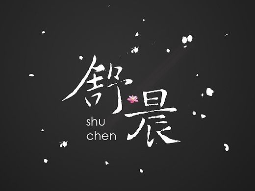 【书法字体】舒晨