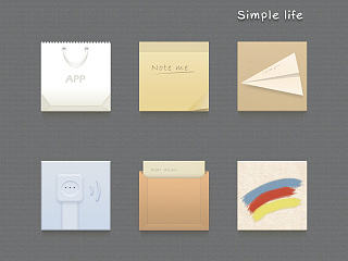 simple主題圖標(biāo)（個(gè)人主頁-ZNTM0NzMwNA==） - 圖標(biāo) - 站酷設(shè)計(jì)師武陵居士原創(chuàng)素材 - 站酷ZCOOL