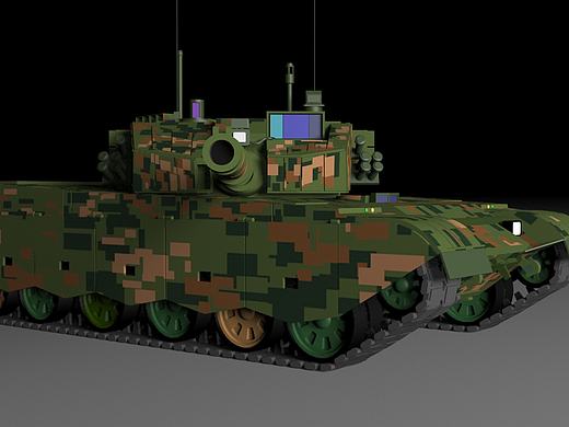 99A主战坦克_小核弹作品