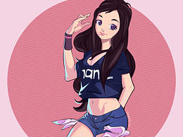 幫朋友畫的卡通