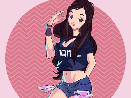 幫朋友畫的卡通（個(gè)人主頁-ZMTk2OTk4OTY=） - 創(chuàng)作習(xí)作 - 站酷設(shè)計(jì)師YESMANIIIP原創(chuàng)素材 - 站酷ZCOOL