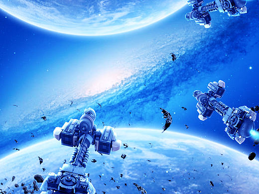 飞船太空