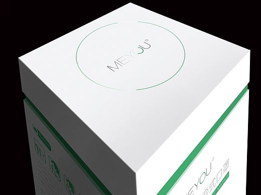 一套简单的口罩包装