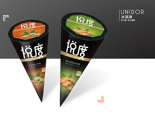 伟艳美“悦度”系列雪糕包装设计