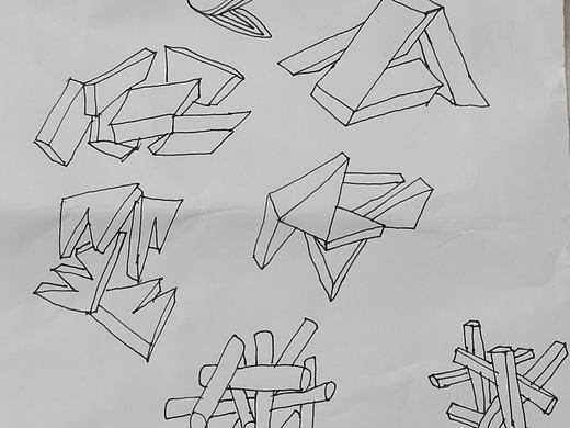 简笔画。