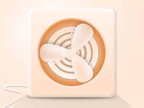 学UI-转动的风扇