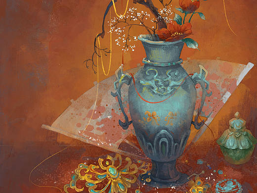 古風(fēng)插畫（個人主頁-ZNTcwMTM1MDg=） - 商業(yè)插畫 - 站酷設(shè)計師婳久原創(chuàng)素材 - 站酷ZCOOL