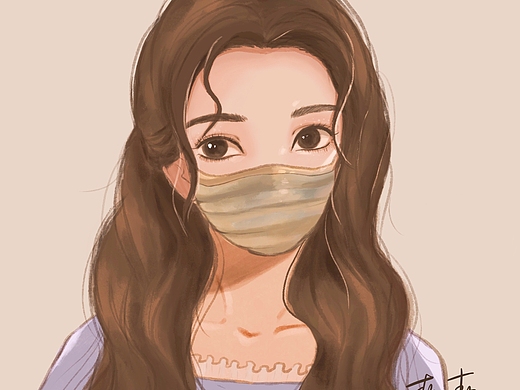 口罩小姐姐