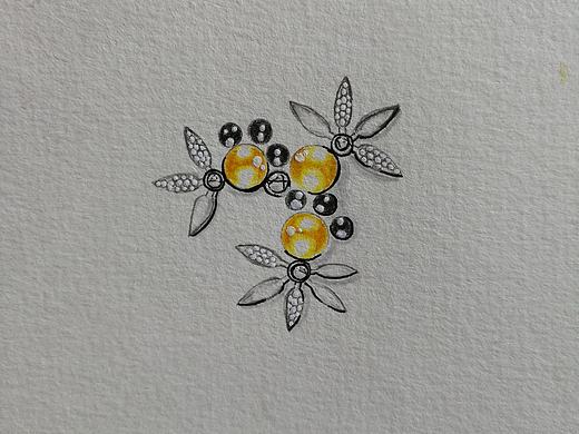 除了临摹的作品，比较粗糙哈，想在这里打个卡（个人主页-ZMzExOTcxODg=） - 首饰设计 - 站酷设计师设计师十木原创素材 - 站酷ZCOOL