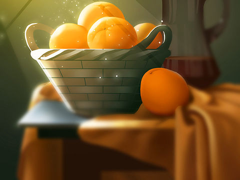 组合静物练习 -色彩