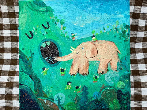 大山大山喝水吧