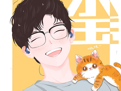 手绘头像（个人主页-ZMzMyNjU1NzI=） - 新锐潮流插画 - 站酷设计师快到碗里来Aimee原创素材 - 站酷ZCOOL