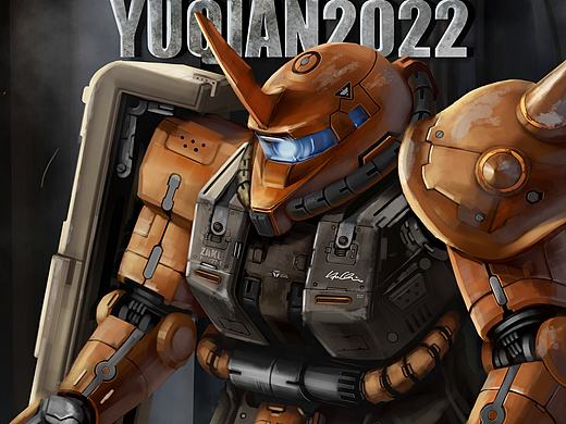 第一次尝试procreate画高达机甲（个人主页-ZNTgwODk0MTI=） - 创作习作 - 站酷设计师画画的于谦原创素材 - 站酷ZCOOL