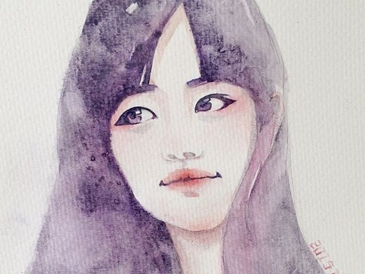 【习作】水彩人像（个人主页-ZMTI3MzU5MjA=） - 创作习作 - 站酷设计师helinghug原创素材 - 站酷ZCOOL