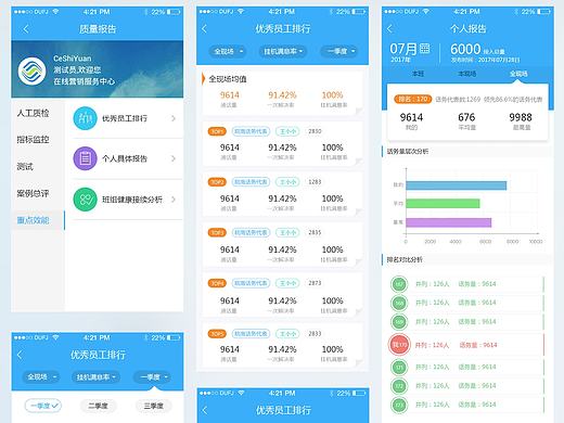 手机端企业应用后台UI（个人主页-ZMjA1OTM5MDQ=） - 其他UI - 站酷设计师天黑四点半原创素材 - 站酷ZCOOL