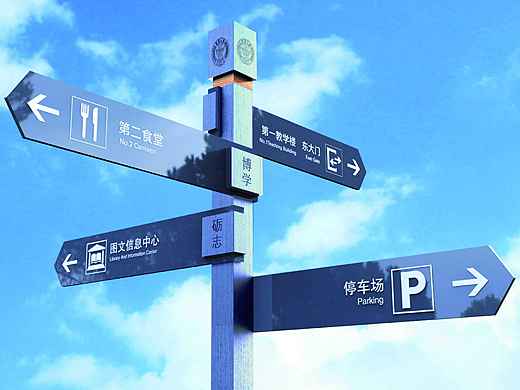 校园导视设计