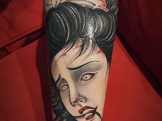 艺姬/蛇女/女鬼/天之猫刺青