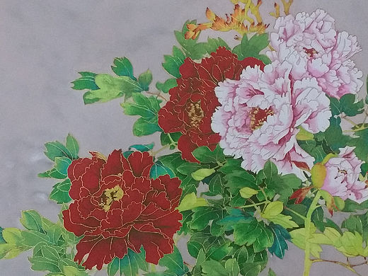 景泰藍(lán)之花之富貴牡丹（個人主頁-ZMTU1ODAxNzY=） - 工藝品設(shè)計(jì) - 站酷設(shè)計(jì)師馬玉亭原創(chuàng)素材 - 站酷ZCOOL