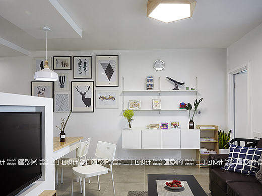 家，不需要太豪华，温馨就好 ——二丁目设计北欧风格实景案例