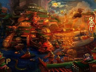 龙港夜光#动漫作品#