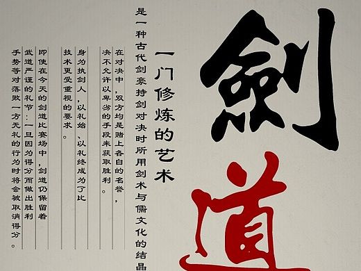 纯粹剑道馆海报