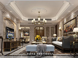 【美式新古典】260平米.江景平層.長沙