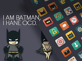 I AM BATMAN,I HAVE OCD.