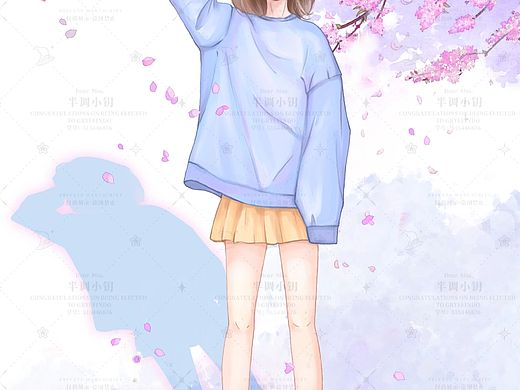 少女漫插画练习