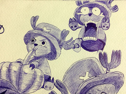 每日一画～～～海贼王