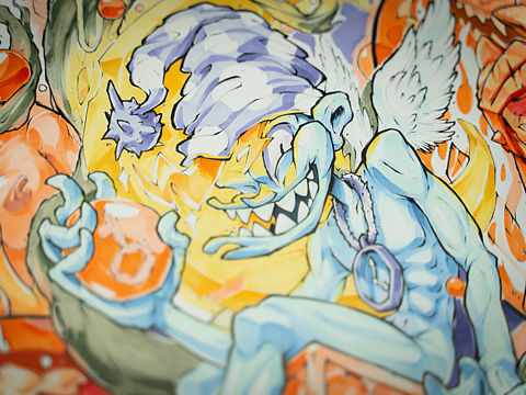 《梦》——NILone原创手绘插画作品