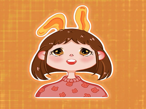 Q版卡通人物头像