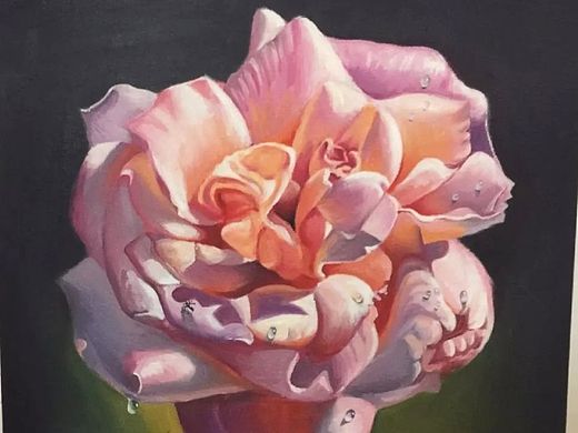 寫實油畫花卉（個人主頁-ZMTM3Njc5NDg=） - 繪畫 - 站酷設計師上官霸兒原創(chuàng)素材 - 站酷ZCOOL