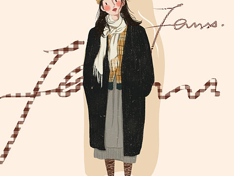 《人物插画》