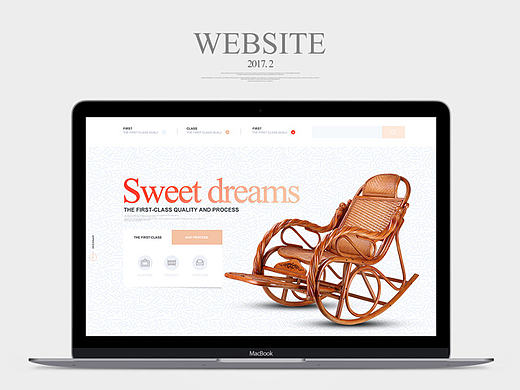 Cane Chair/视觉页面设计