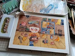 原創(chuàng)兒童插畫