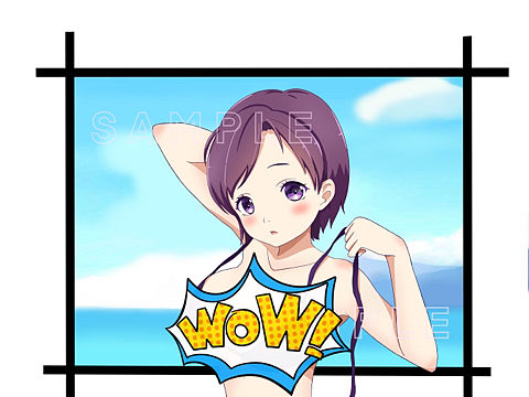 泳装少女