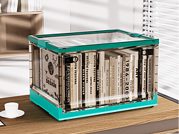 c4d渲染透明收納箱