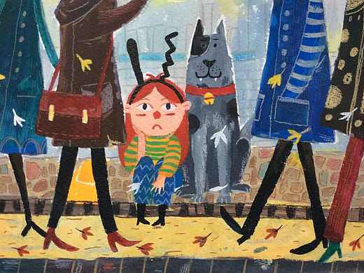 暫時(shí)命名為《狗狗和我》的故事吧（個(gè)人主頁(yè)-ZMjE5NjcxMDQ=） - 兒童插畫(huà) - 站酷設(shè)計(jì)師亦十八L原創(chuàng)素材 - 站酷ZCOOL