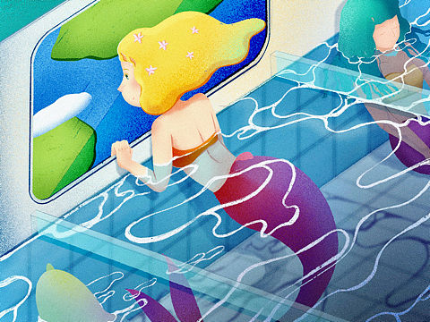 人鱼可乘坐的高铁