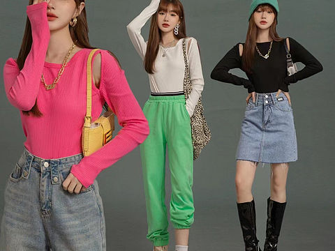 模特拍摄 电商服装拍摄