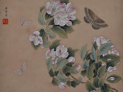 李永堂老师工笔花鸟画