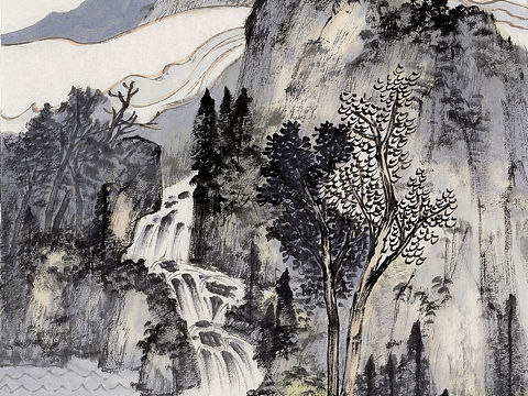 中国美术家协会会员王宁山水画作品欣赏